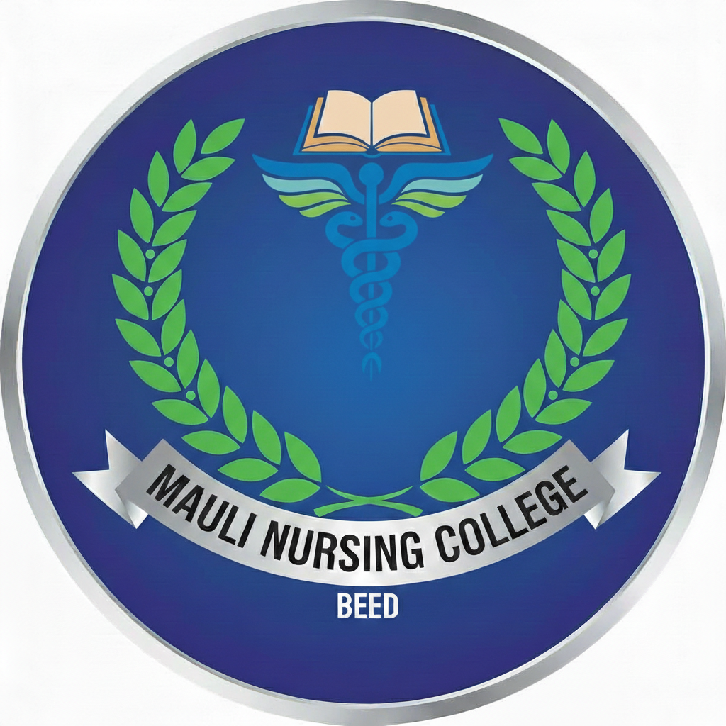 Mauli Nursing College, Beed Logo
